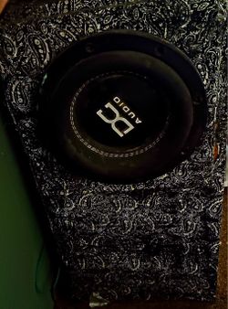 DC Audio 8" Subwoofer With Custom Made Tune In Enclosure Box