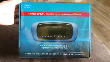 Linksys E3000 wireless N router