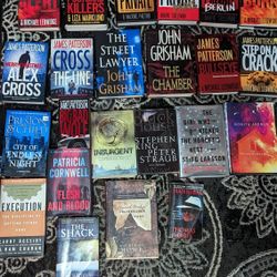 James Patterson John Grisham Books All Included 