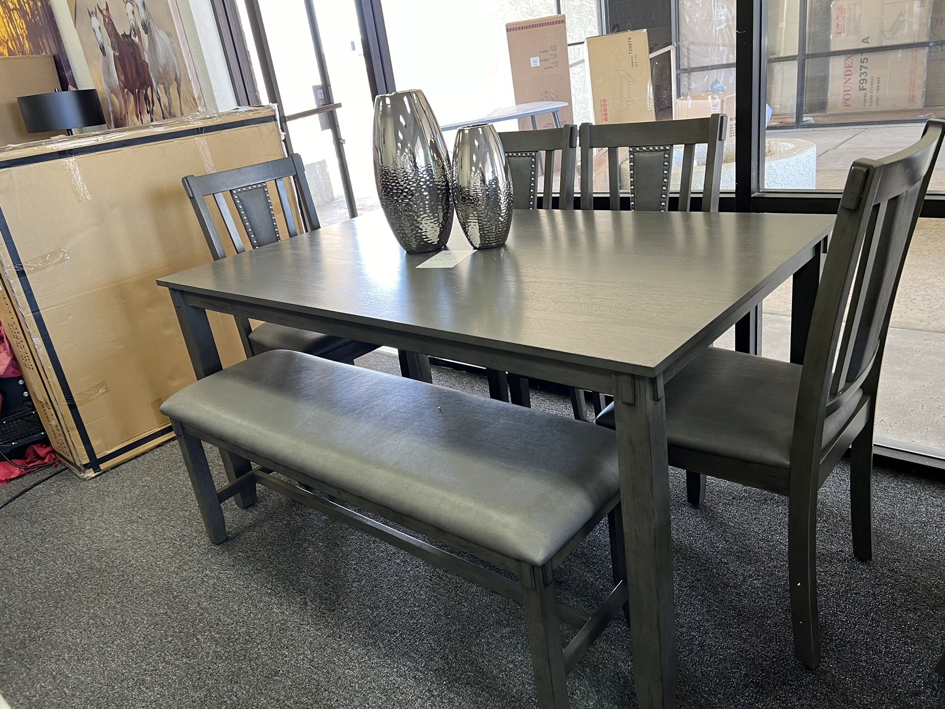 Grey Wooden Set for Sale in Phoenix, AZ OfferUp