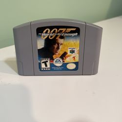 007 The World Is Not Enough N64
