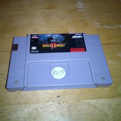 Super Nintendo Game Mortal Kombat 2 