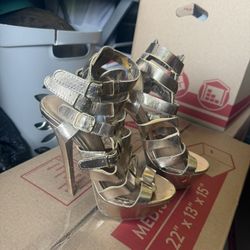Gold Heels