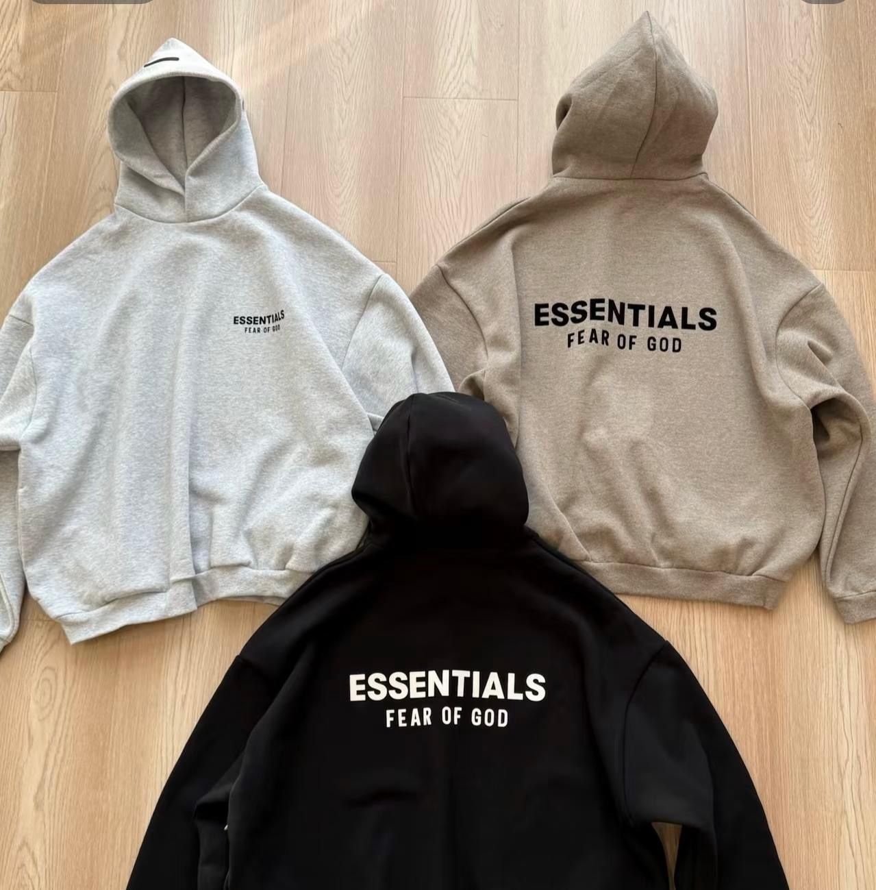 Essential Hoodie Suit 180$ Hoodie 120$ Pants 80$