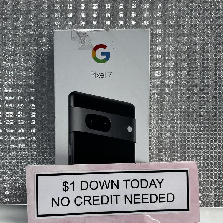 Google Pixel 7 -PAYMENTS AVAILABLE-$1 Down Today 