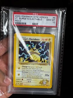Lt. Surges Electabuzz Psa 10