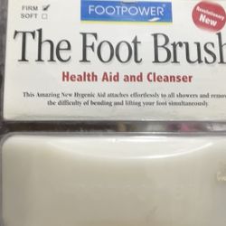 The Foot Brush  Health Aid And Cleanser 