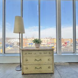 Vintage Traditional Classic Green Wood Dresser Chest Of Draws (🚚 Free Delivery)