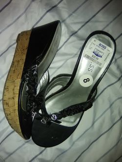 Guess High Top Black and Tan