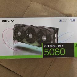 PNY RTX 5080 Triple Fan (SEALED)
