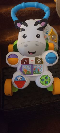 FISHER PRICE "WALK WITH ME ZEBRA WALKER"