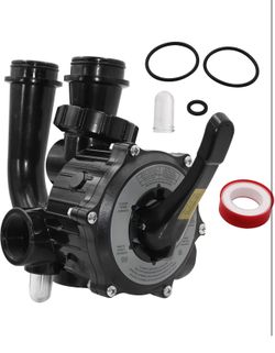 SP0710XR50 Backwash Valve Coupling Compatible with Hayward Pro-Series Vari-Flo，Black