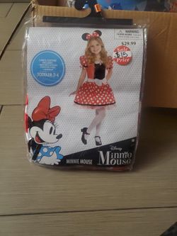 Toddler Minnie Mouse