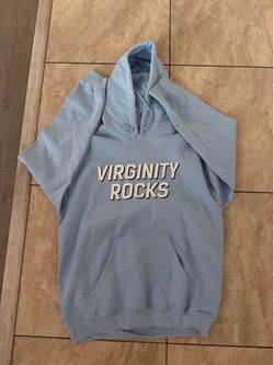 Virginity rocks Danny Duncan hoodie light blue