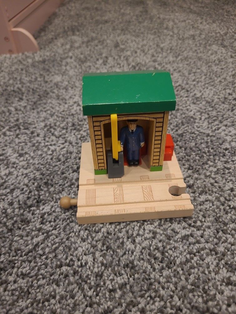 Thomas Conductor Station For Wooden Railway