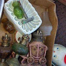 Vintage Oil Lamps