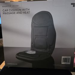 Sharper Image Car Cushion With Massage And Heat