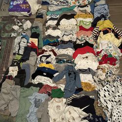 Baby Items (Clothes, Bottles, Diapers, Nursing Pads)
