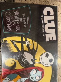 Clue Nightmare Before Christmas Edition Board Game