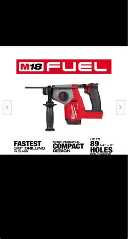 M18 FUEL 18V Lithium-lon Brushless Cordless 5/8 in. SDS-Plus Rotary Hammer