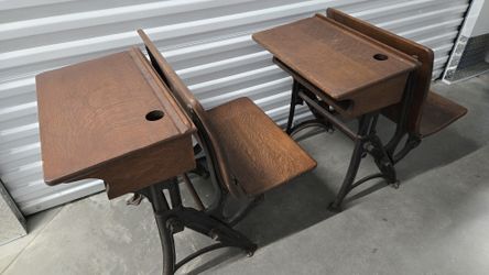 Restored School Desks