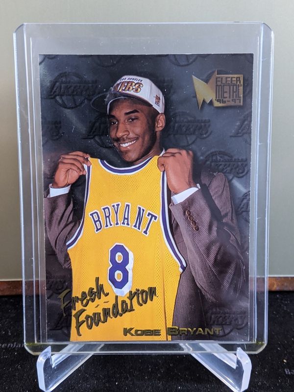 Kobe Bryant 1996-97 Metal Universe Rookie Card Fresh Foundation Los
