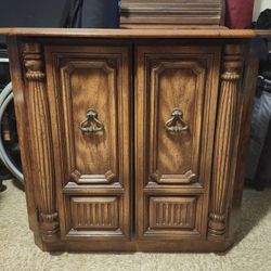 Entryway Cabinet With Shelves/ Nightstand