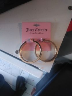 Juicy Couture Hoop Earrings
