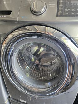 Washer & Gas Dryer Grey Color