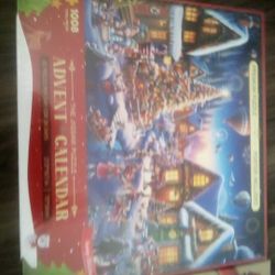 Two Advent Calendar Puzzles Christmas Themed