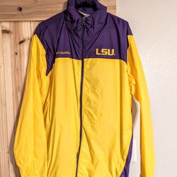 LSU Columbia Windbreaker