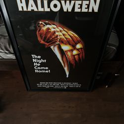 Horror Movie Framed Posters