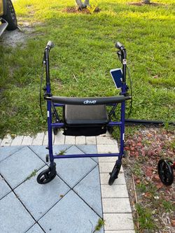 New red and blue walkers