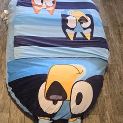 Floor Lounger Floor Pillow & Chair,  Bluey 