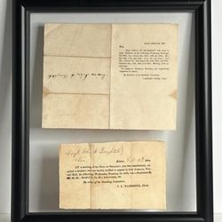 EXTREMELY RARE "THE SOUL OF SOLDIERY" DOCS - BOSTON - 1826.
