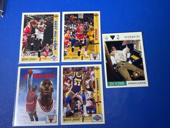 Michael Jordan upper deck cards excellent condition $5 each !!