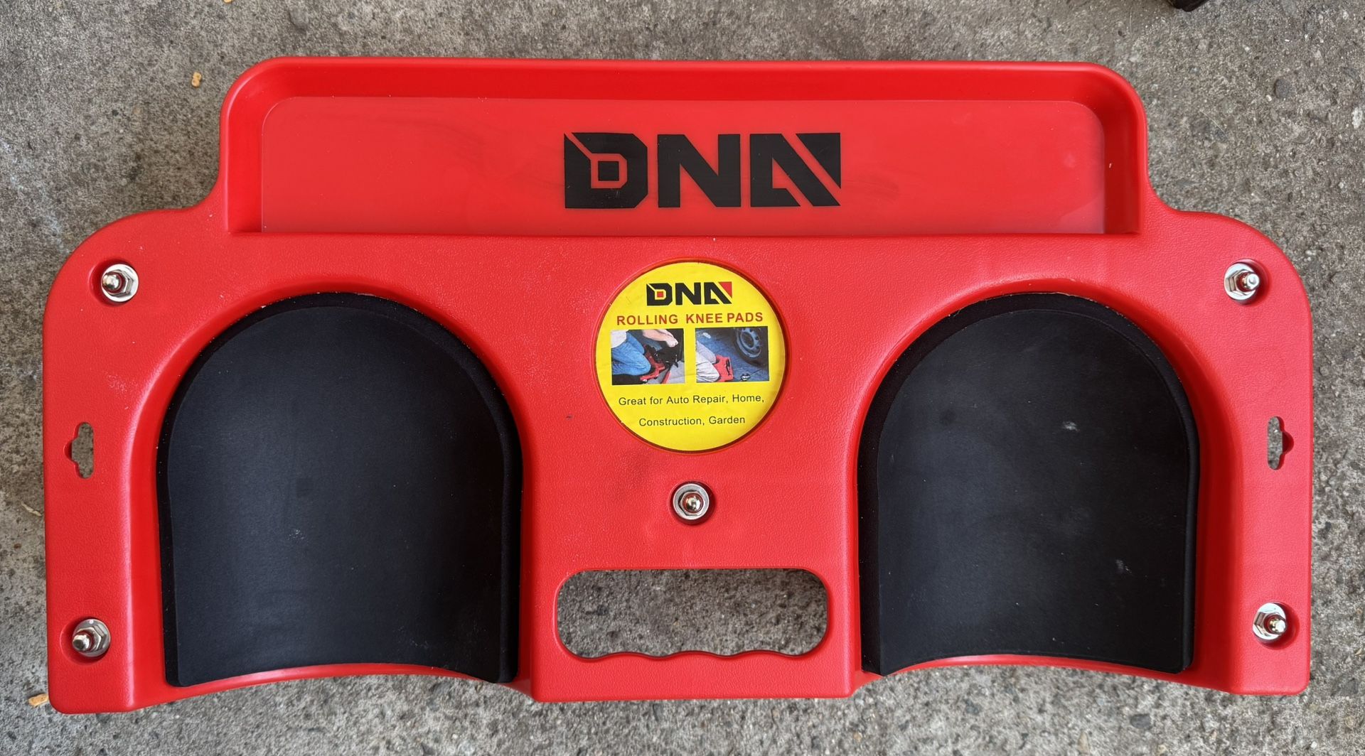 LA Zona Auto Tools Rolling Knee Creeper Pads with Tool Tray Holder for Garage Workshop Garden carrito para rodillas