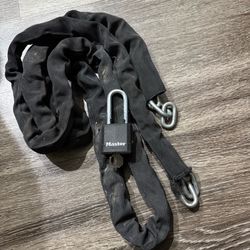 Heavy Chain and Lock