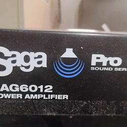 Saga 6012 Amplifier 