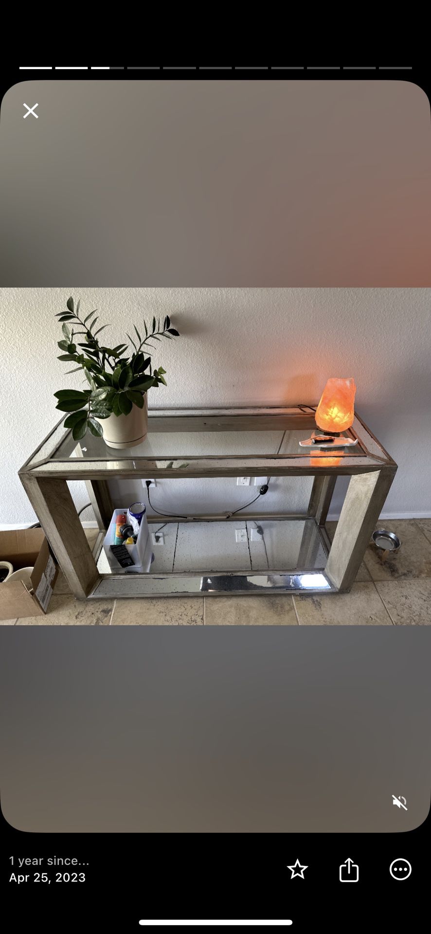Sofa Table w Matching End Table
