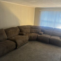 Brown Couch 