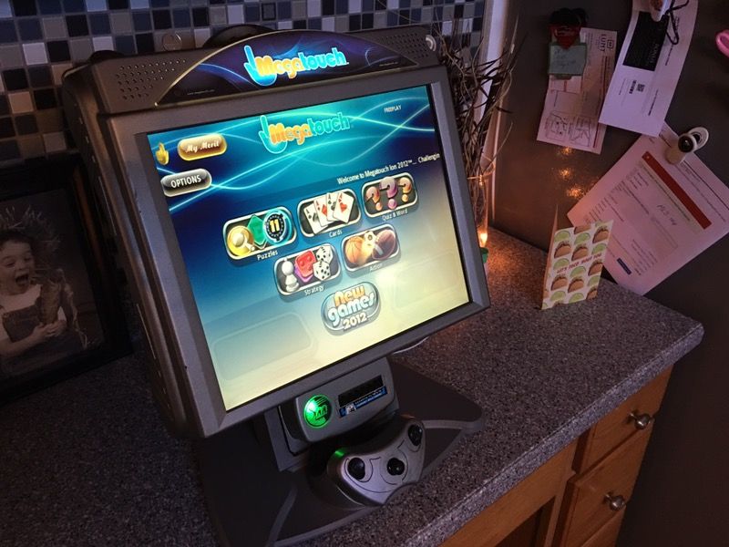 Megatouch arcade video game bar man cave