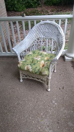 Wicker Arm Chair