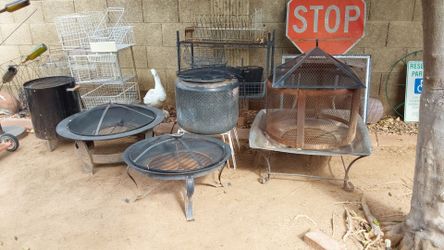 Outdoor Fire Pits / Fire Pits - $35 to $45 Each