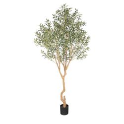 Tall Faux Olive Tree，8ft（96in）