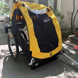 Burley Bee Kids Double Bike Trailer