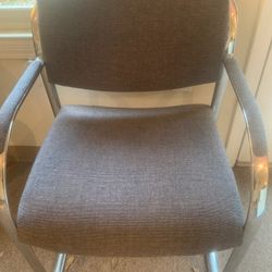 Gray Waiting Room Chair