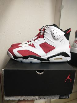 New Air Jordan 6 Retro Carmine men size 12.5
