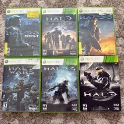 Halo Games For Xbox 360 3 4 Reach Wars Odst Anniversary