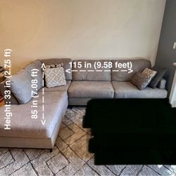 L-Shaped Living Room Couch